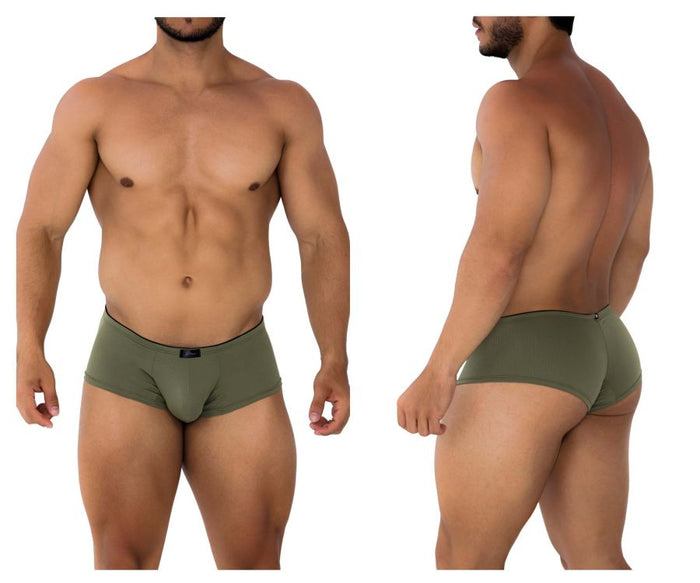 clever moda Xtremen 91175 Microfiber Trunks Color Green