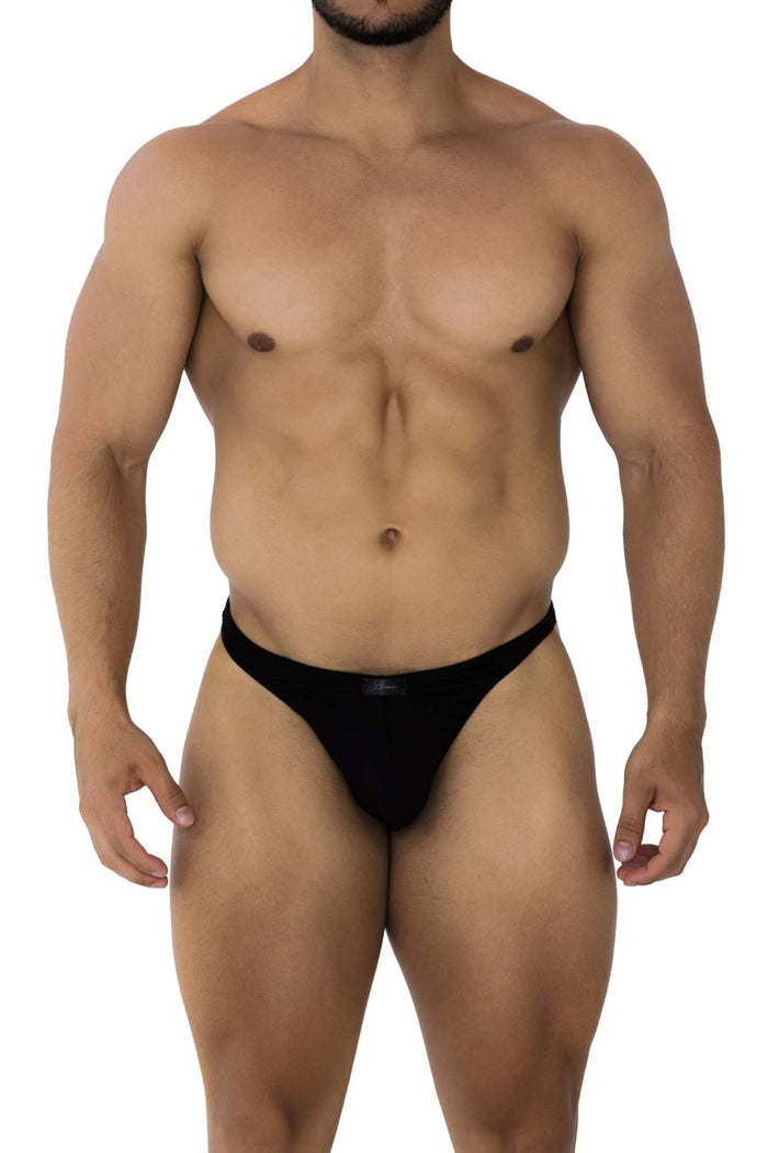 Clever Moda Xtremen 91176 Microfiber Thongs Color Black