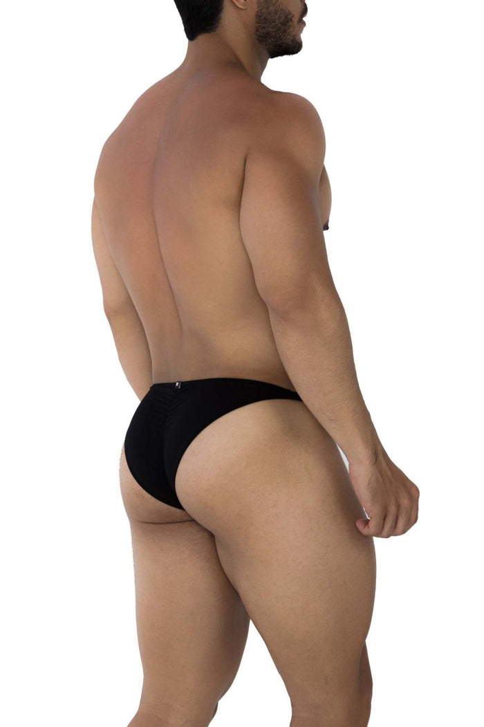 Clever Moda Xtremen 91177 Microfiber Bikini Color Black