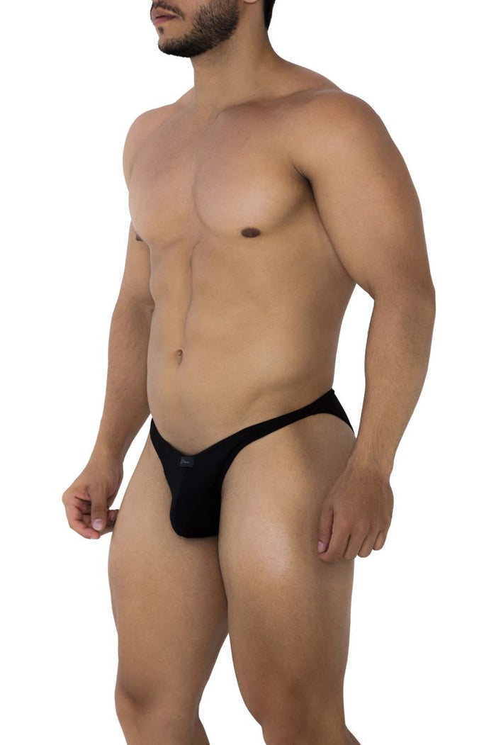 Clever Moda Xtremen 91177 Microfiber Bikini Color Black
