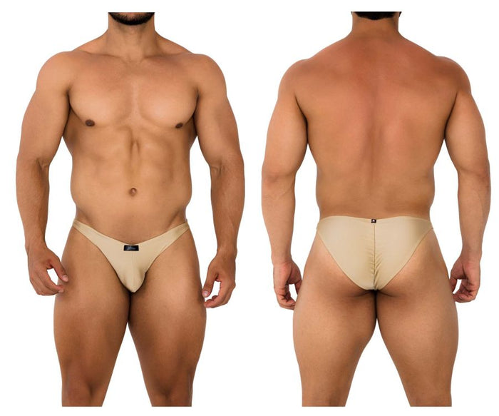 clever moda Xtremen 91179 Microfiber Bikini Color Gold