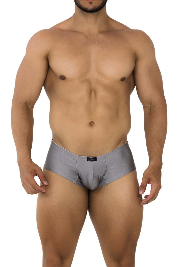 Clever Moda Xtremen 91180 Microfiber Trunks Color Silver