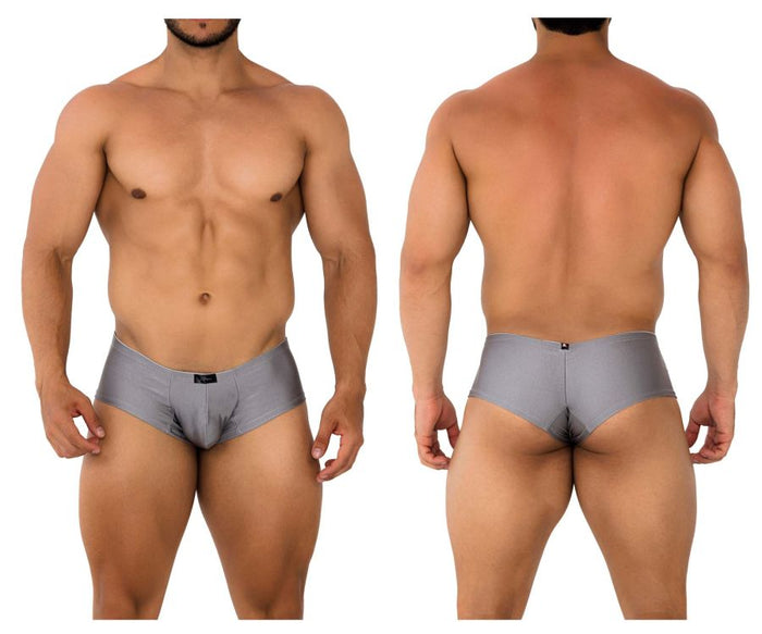 clever moda Xtremen 91180 Microfiber Trunks Color Silver