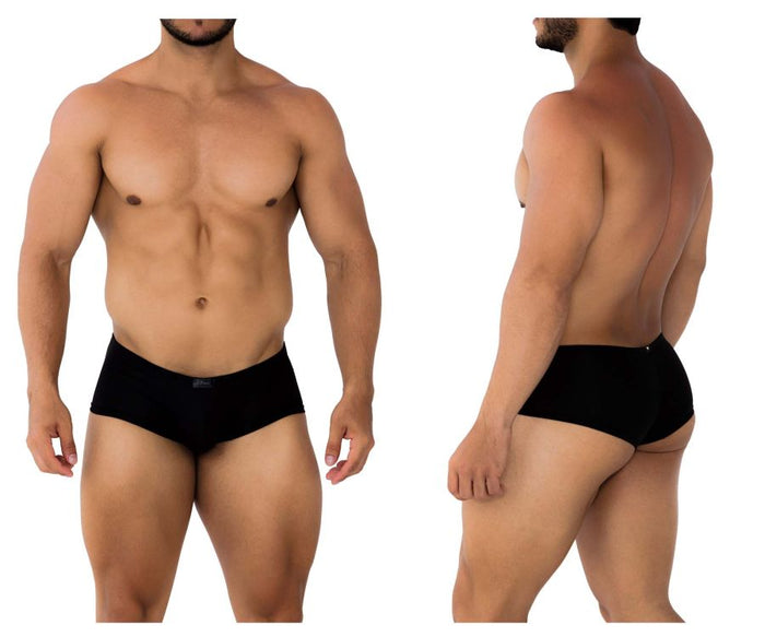 clever moda Xtremen 91181 Microfiber Trunks Color Black
