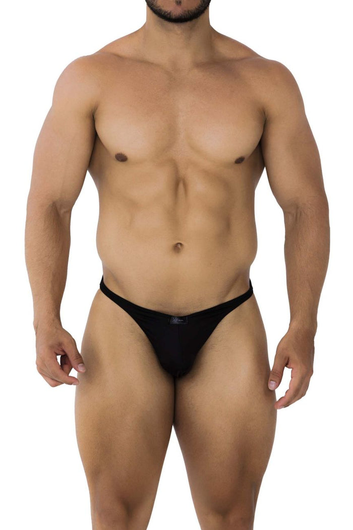 Clever Moda Xtremen 91182 Microfiber Thongs Color Black