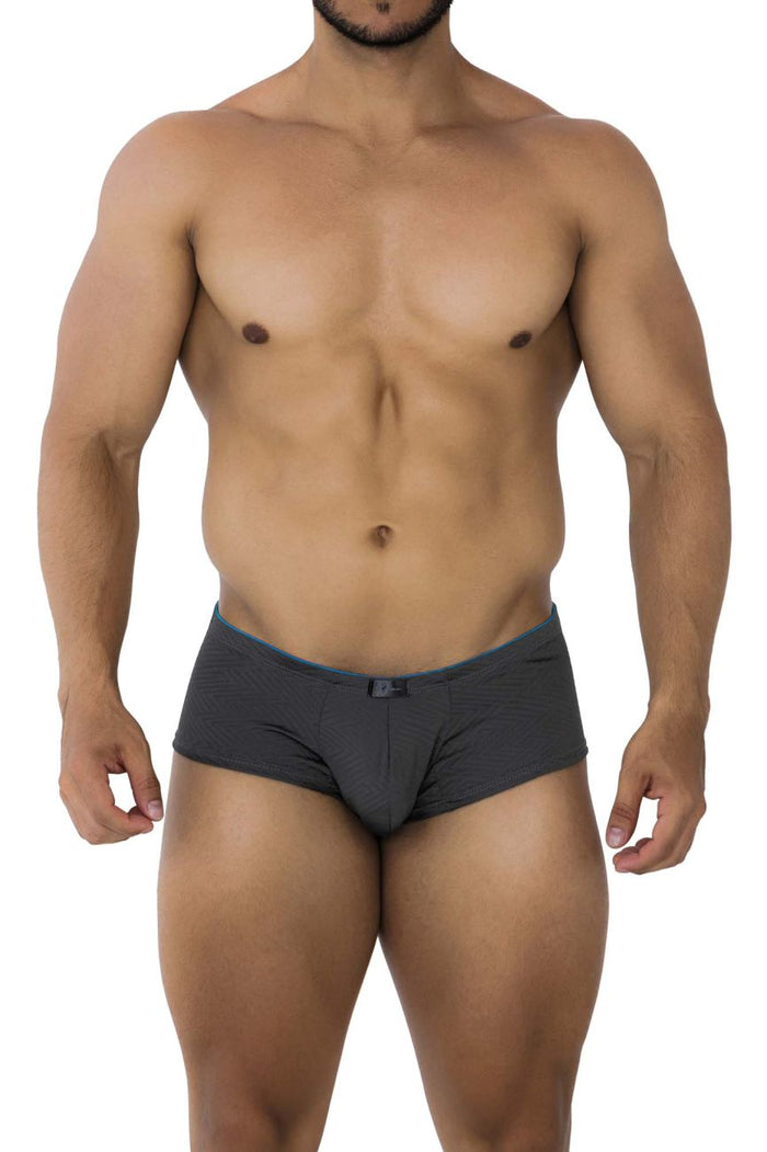 Clever Moda Xtremen 91190 Jacquard Trunks Color Gray