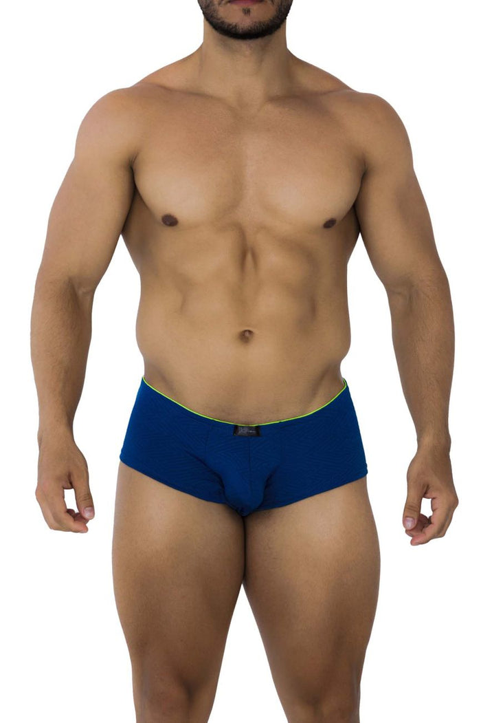 Clever Moda Xtremen 91190 Jacquard Trunks Color Royal Blue