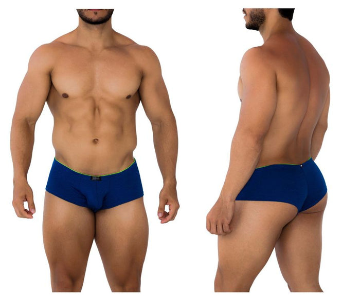 clever moda Xtremen 91190 Jacquard Trunks Color Royal Blue