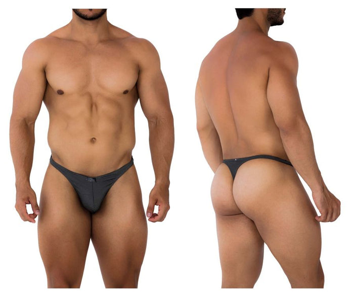 clever moda Xtremen 91191 Jacquard Thongs Color Gray