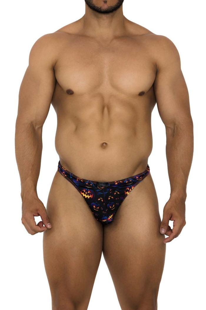 Clever Moda Xtremen 91194 Printed Thongs Color Pumpkins