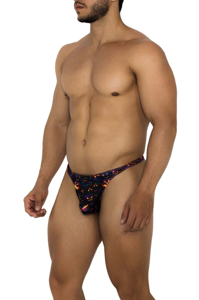 Clever Moda Xtremen 91194 Printed Thongs Color Pumpkins