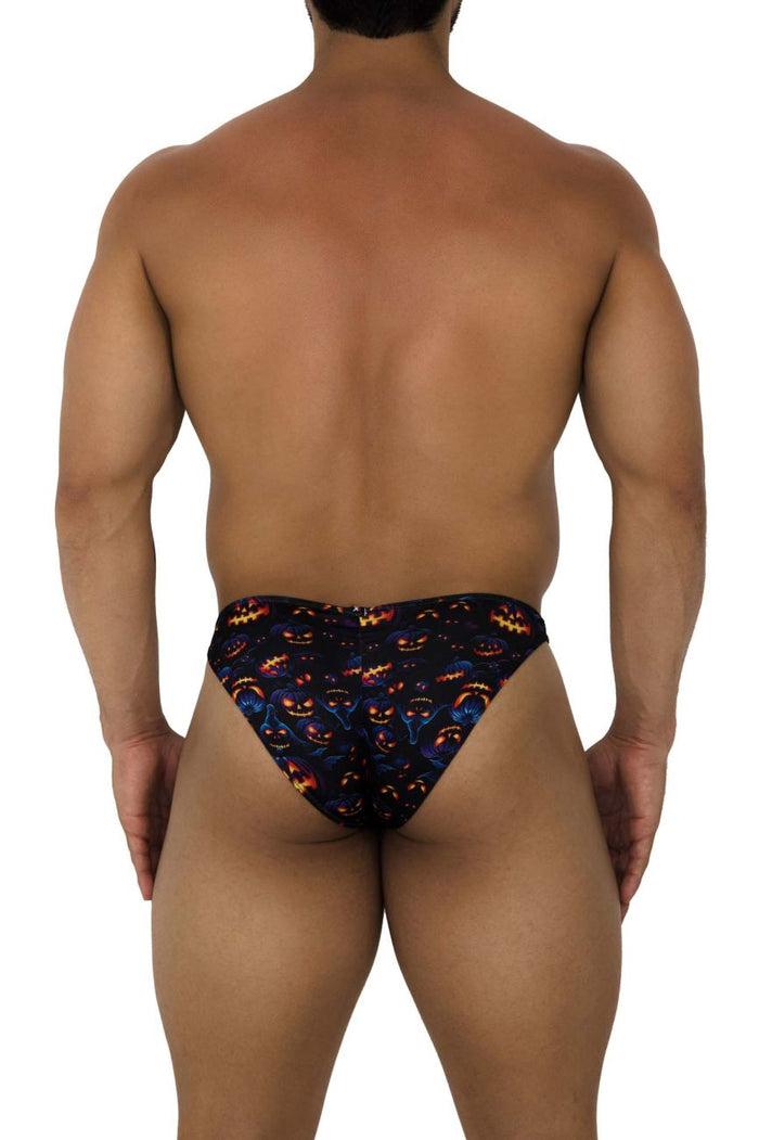 Clever Moda Xtremen 91195 Printed Bikini Color Pumpkins