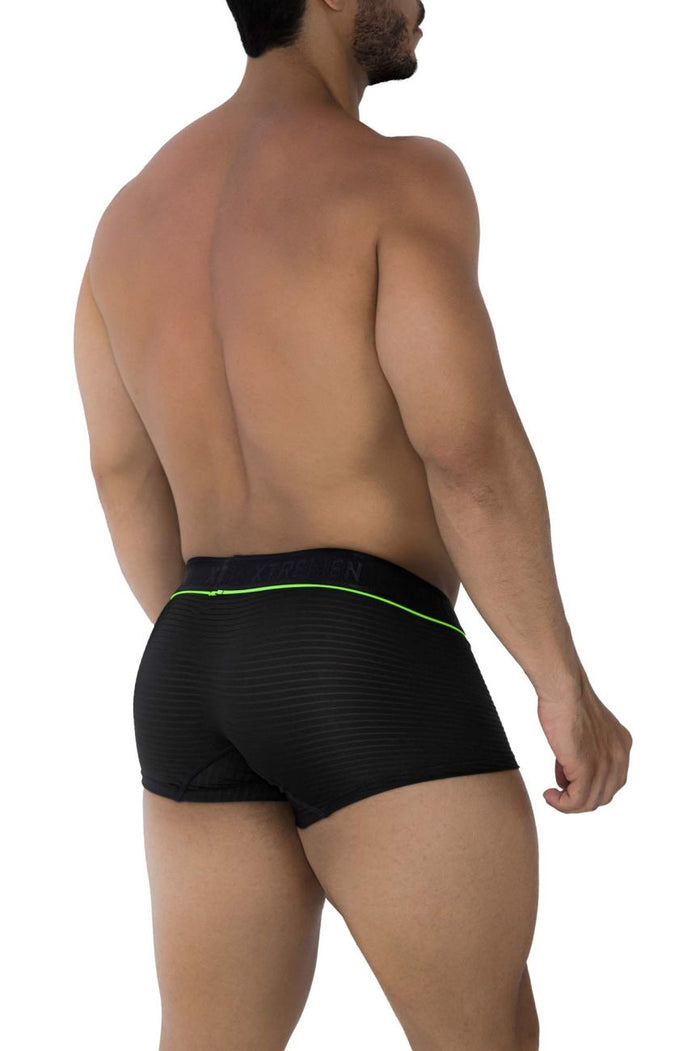 Clever Moda Xtremen 91196 Jacquard Trunks Color Black