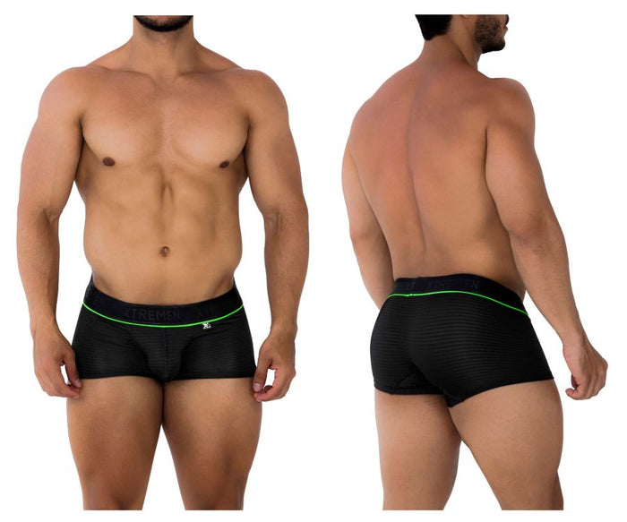 clever moda Xtremen 91196 Jacquard Trunks Color Black