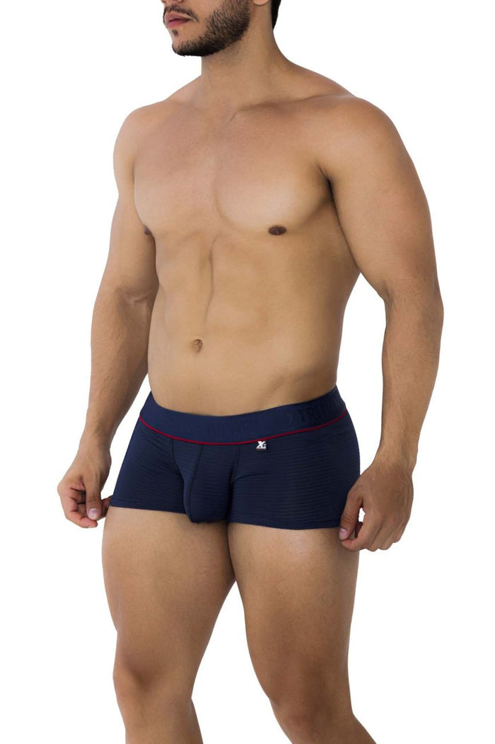 Clever Moda Xtremen 91196 Jacquard Trunks Color Dark Blue