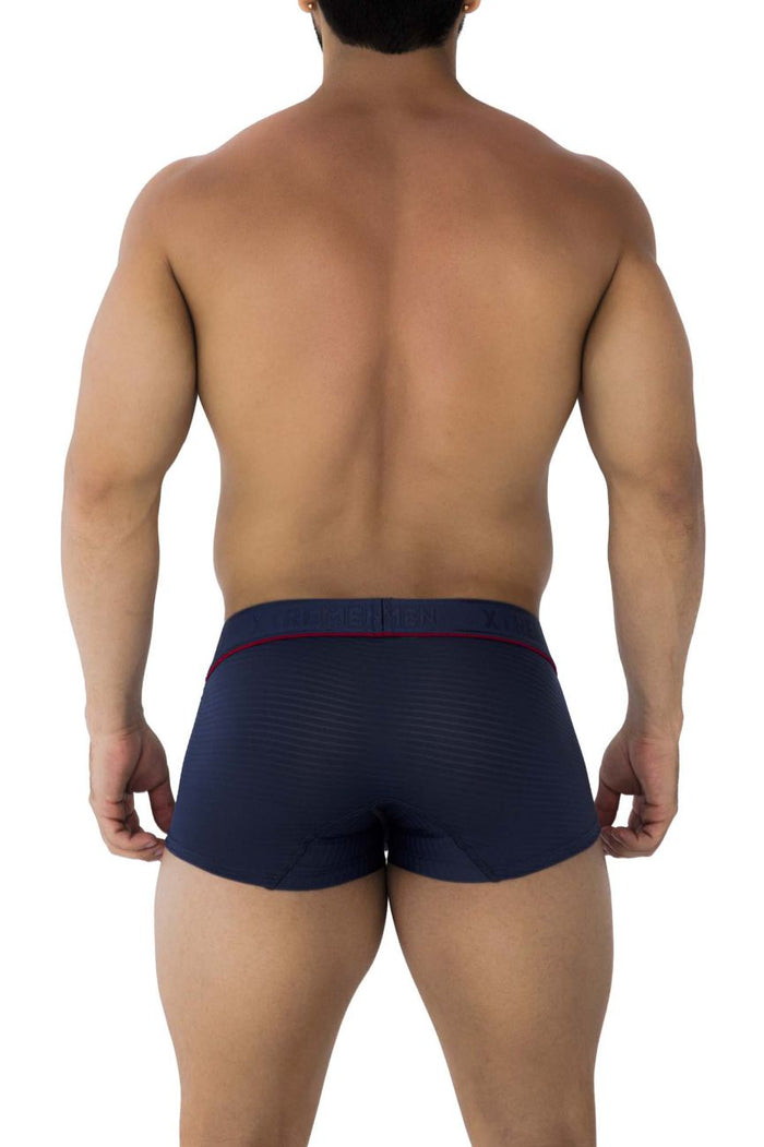 Clever Moda Xtremen 91196 Jacquard Trunks Color Dark Blue