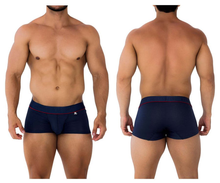 clever moda Xtremen 91196 Jacquard Trunks Color Dark Blue