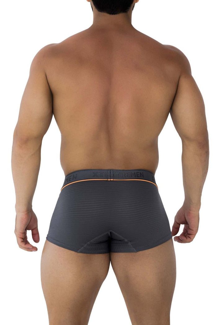 Clever Moda Xtremen 91196 Jacquard Trunks Color Gray