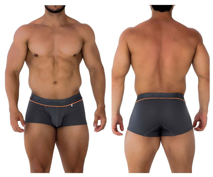 clever moda Xtremen 91196 Jacquard Trunks Color Gray