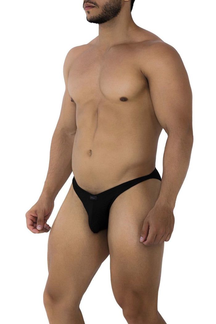 Clever Moda Xtremen 91197 Jacquard Bikini Color Black