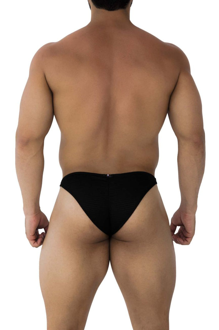 Clever Moda Xtremen 91197 Jacquard Bikini Color Black