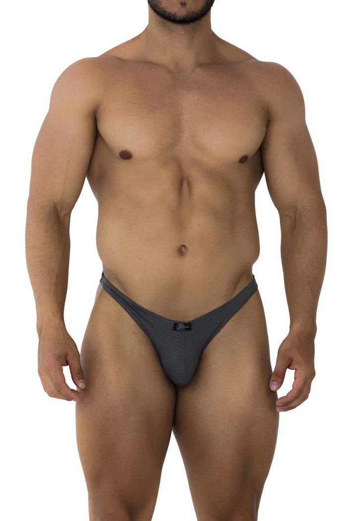 Clever Moda Xtremen 91197 Jacquard Bikini Color Gray