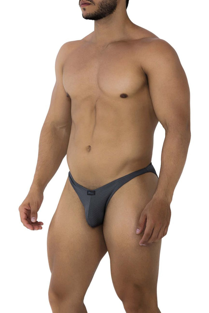 Clever Moda Xtremen 91197 Jacquard Bikini Color Gray