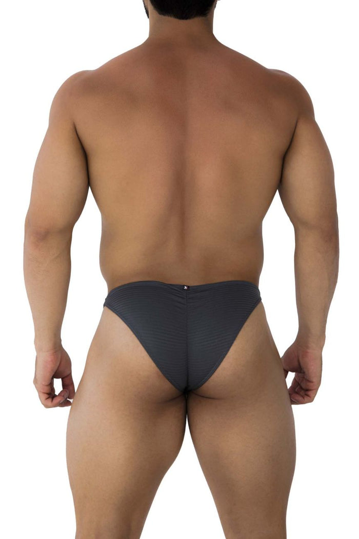 Clever Moda Xtremen 91197 Jacquard Bikini Color Gray