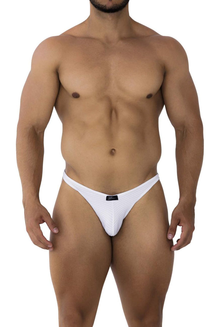 Clever Moda Xtremen 91197 Jacquard Bikini Color White