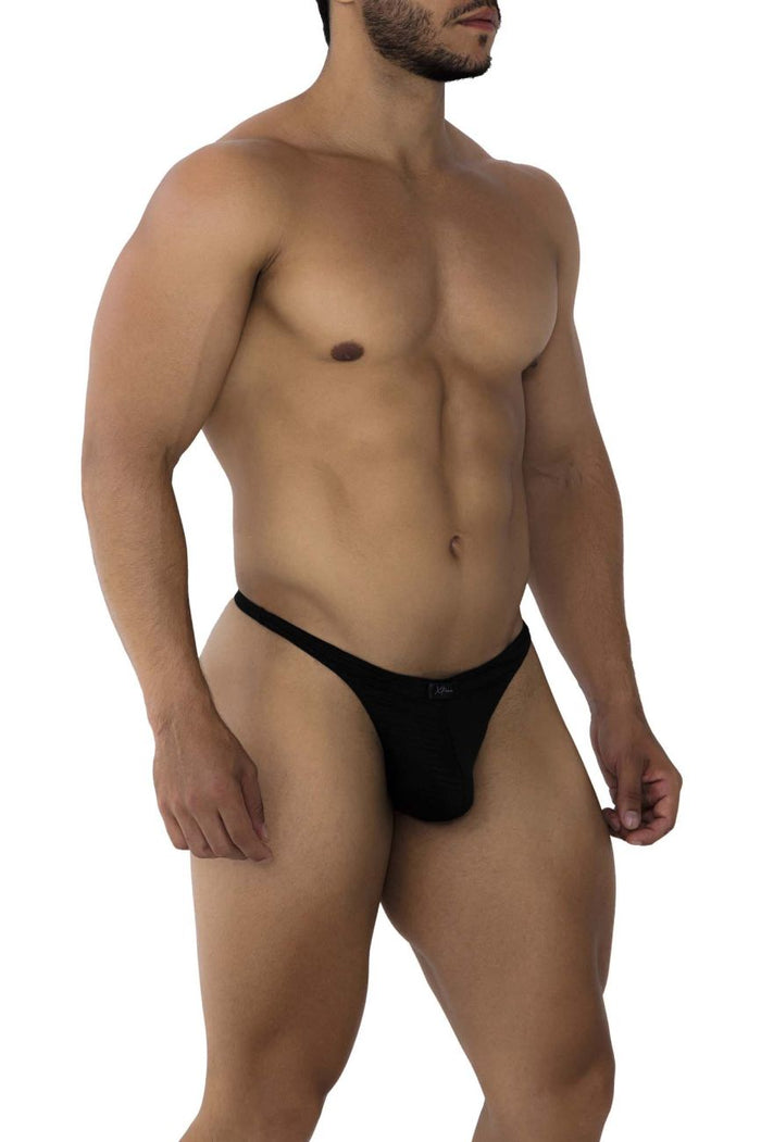 Clever Moda Xtremen 91198 Jacquard Thongs Color Black