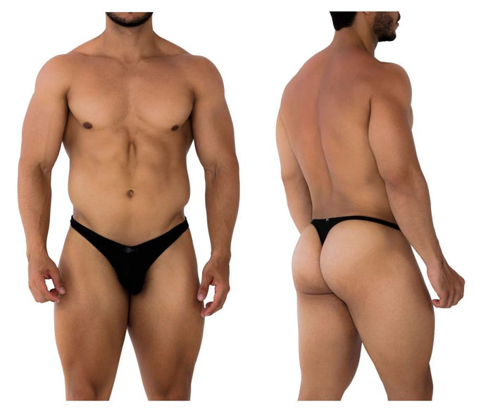 clever moda Xtremen 91198 Jacquard Thongs Color Black