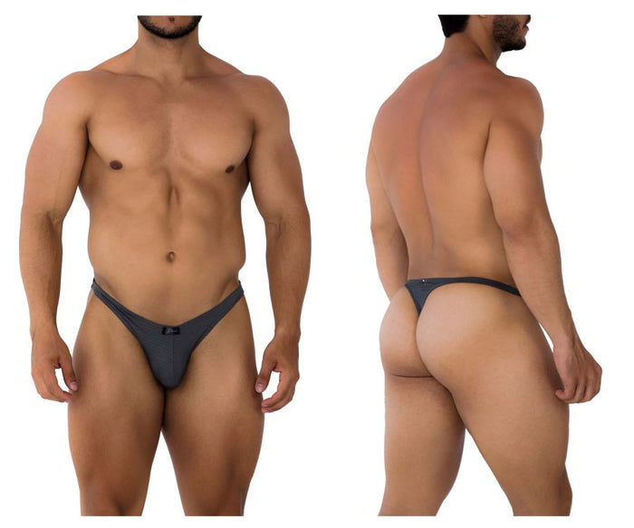 clever moda Xtremen 91198 Jacquard Thongs Color Gray