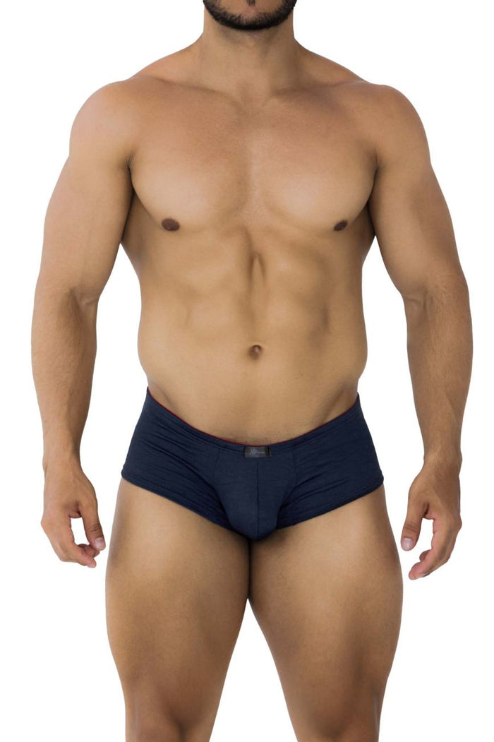 Clever Moda Xtremen 91199 Jacquard Trunks Color Dark Blue