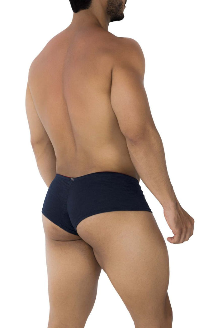 Clever Moda Xtremen 91199 Jacquard Trunks Color Dark Blue