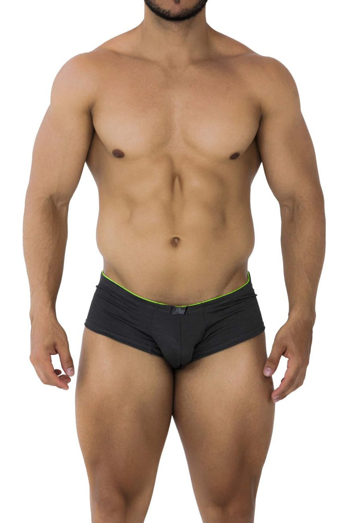 Clever Moda Xtremen 91199 Jacquard Trunks Color Gray