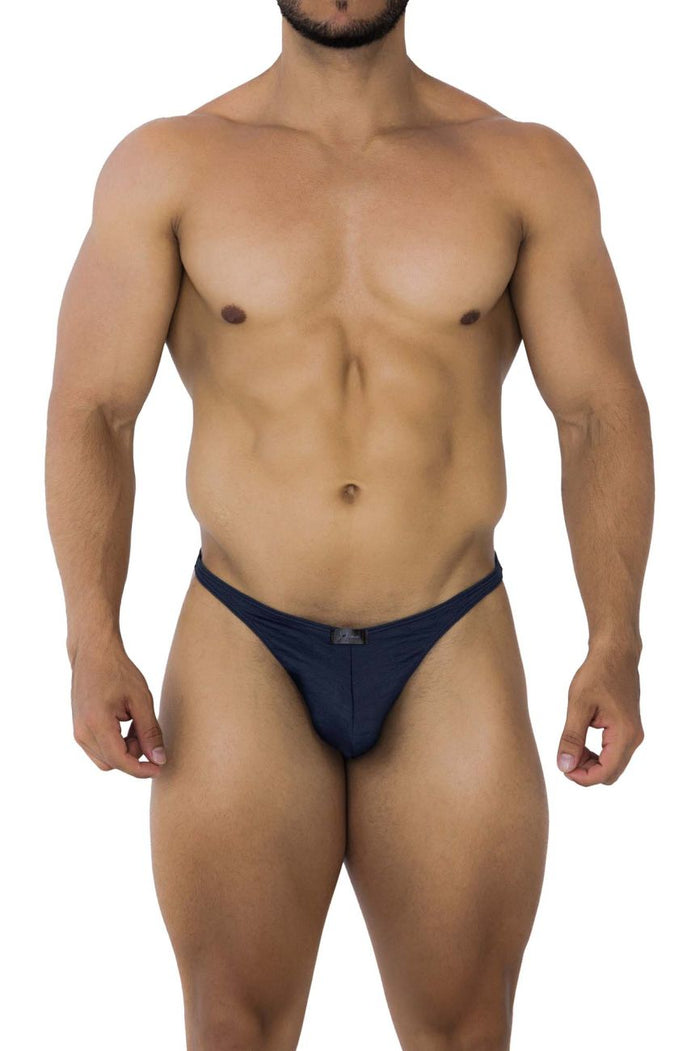 Clever Moda Xtremen 91200 Jacquard Thongs Color Dark Blue