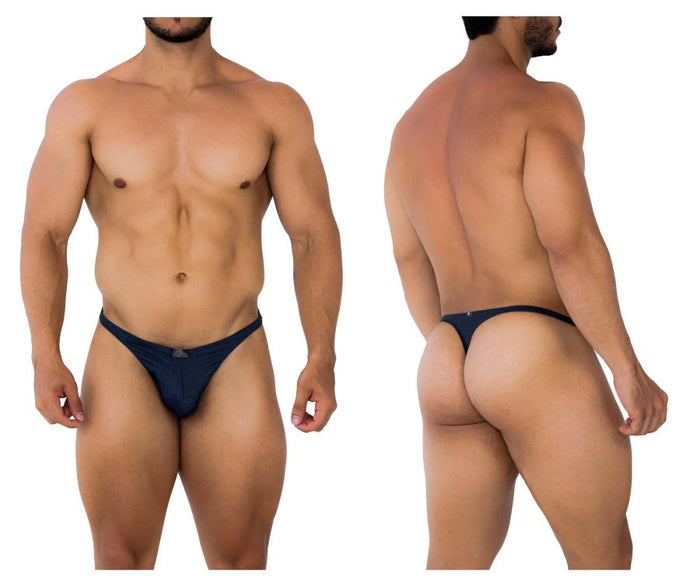 clever moda Xtremen 91200 Jacquard Thongs Color Dark Blue