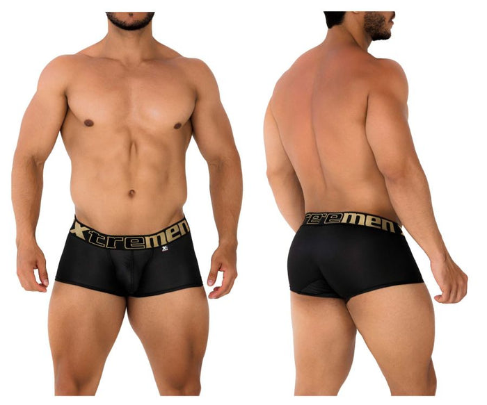 Clever Moda Xtremen 91202 Microfiber Trunks Color Black