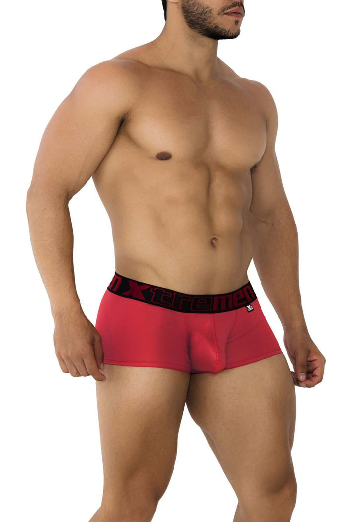 Clever Moda Xtremen 91202 Microfiber Trunks Color Cherry