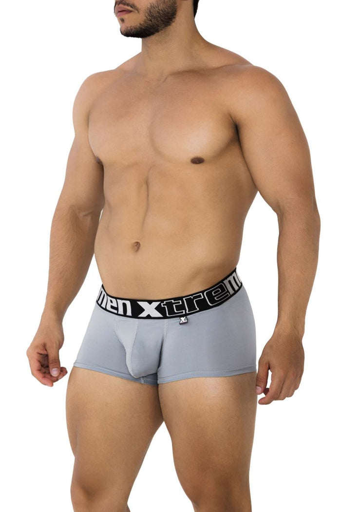 Clever Moda Xtremen 91202 Microfiber Trunks Color Gray