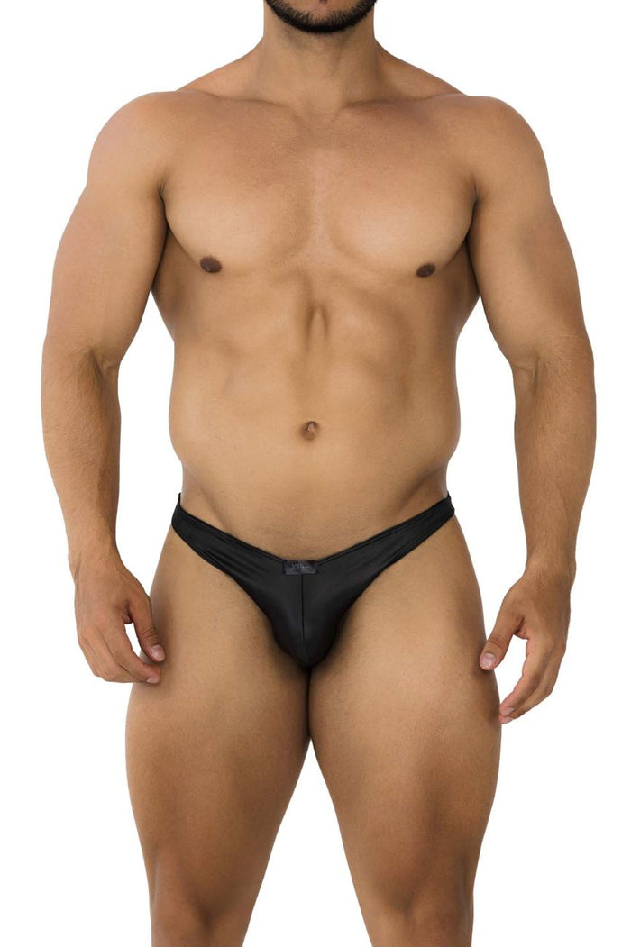 Clever Moda Xtremen 91204 Microfiber Bikini Color Black