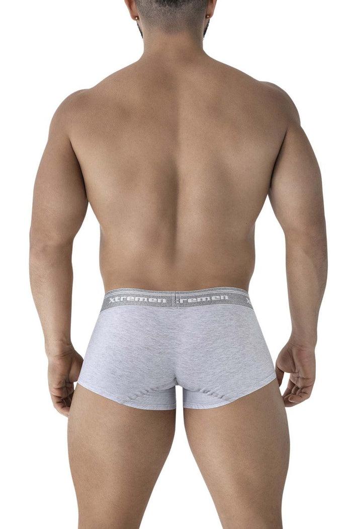 Clever Moda Xtremen 91205B Cotton Blend Trunks Color Jasper Gray