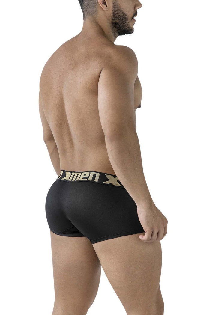 Clever Moda Xtremen 91206B Microfiber Trunks Color Black