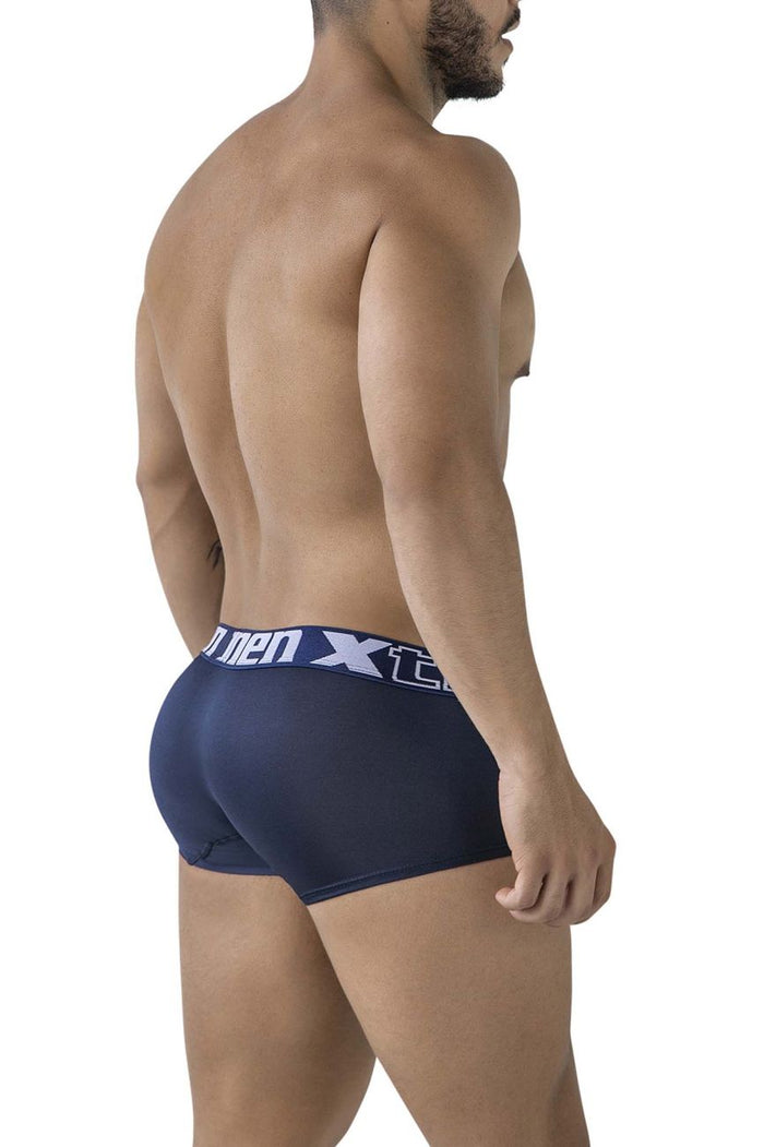 Clever Moda Xtremen 91206B Microfiber Trunks Color Navy