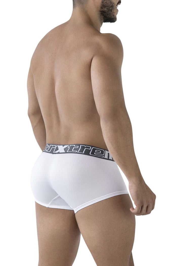 Clever Moda Xtremen 91206B Microfiber Trunks Color White