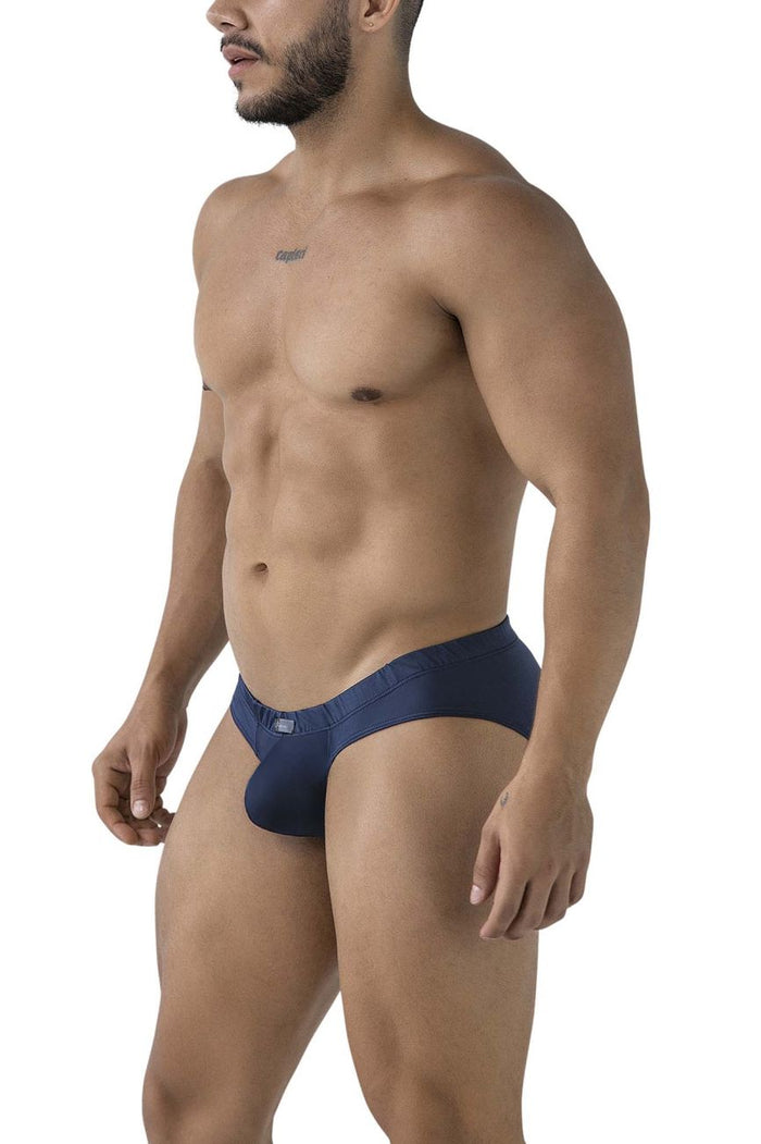Clever Moda Xtremen 91207B Microfiber Briefs Color Navy