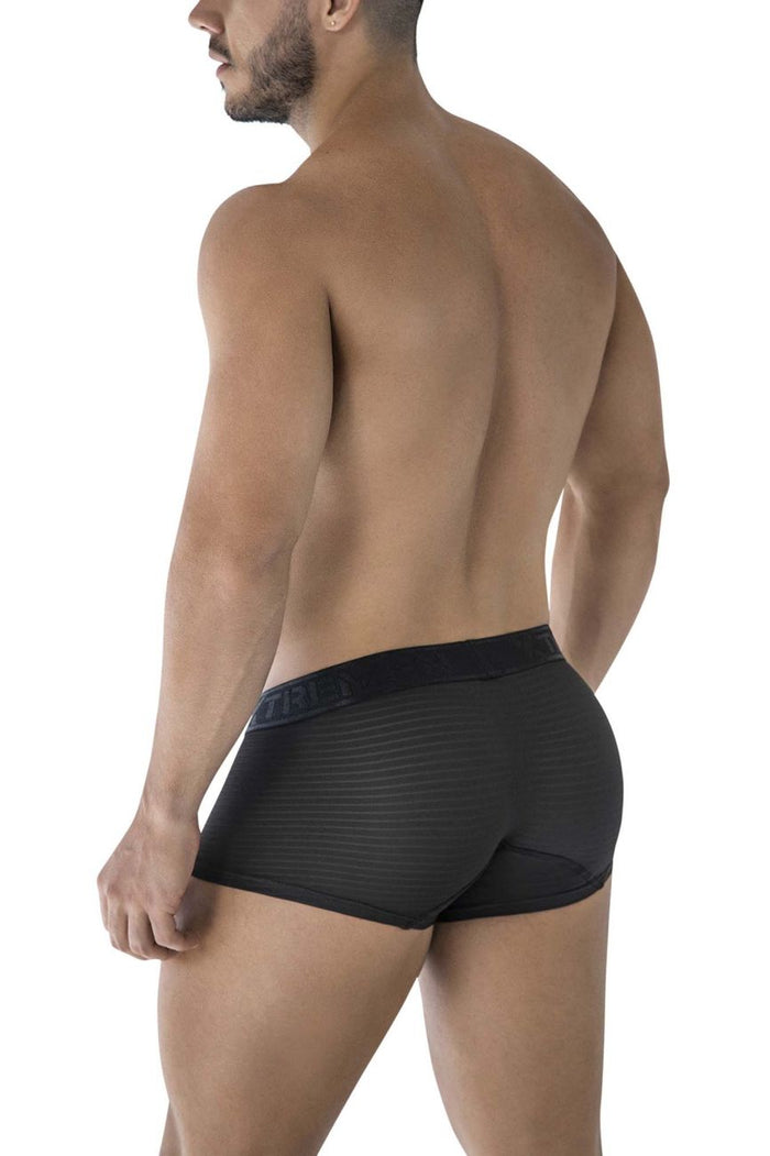 Clever Moda Xtremen 91209B Microfiber Trunks Color Black
