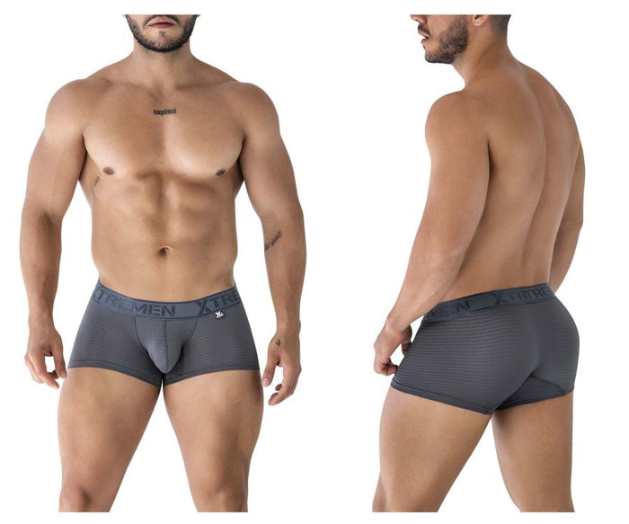 clever moda Xtremen 91209B Microfiber Trunks Color Gray