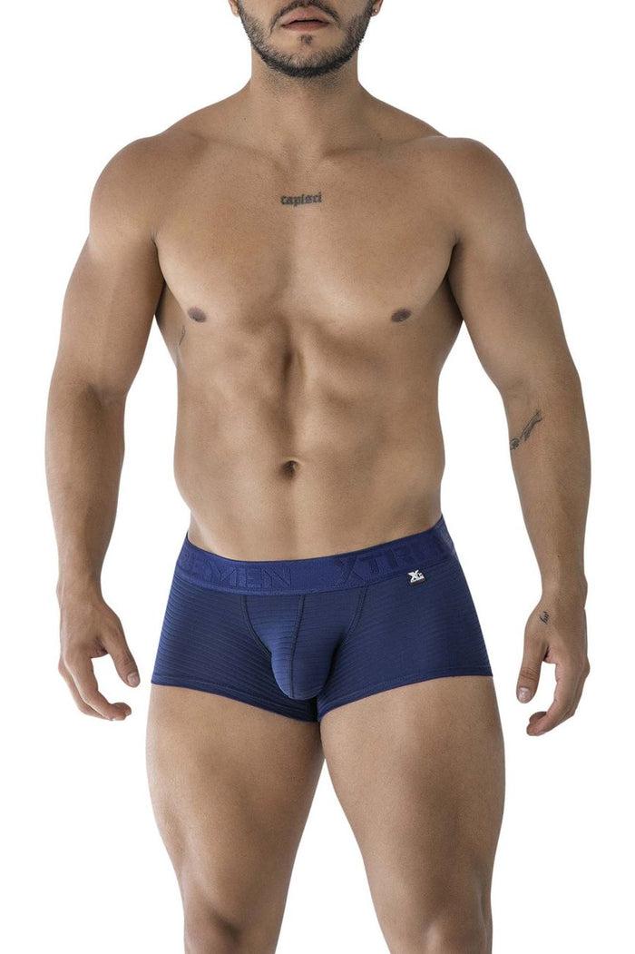Clever Moda Xtremen 91209B Microfiber Trunks Color Navy