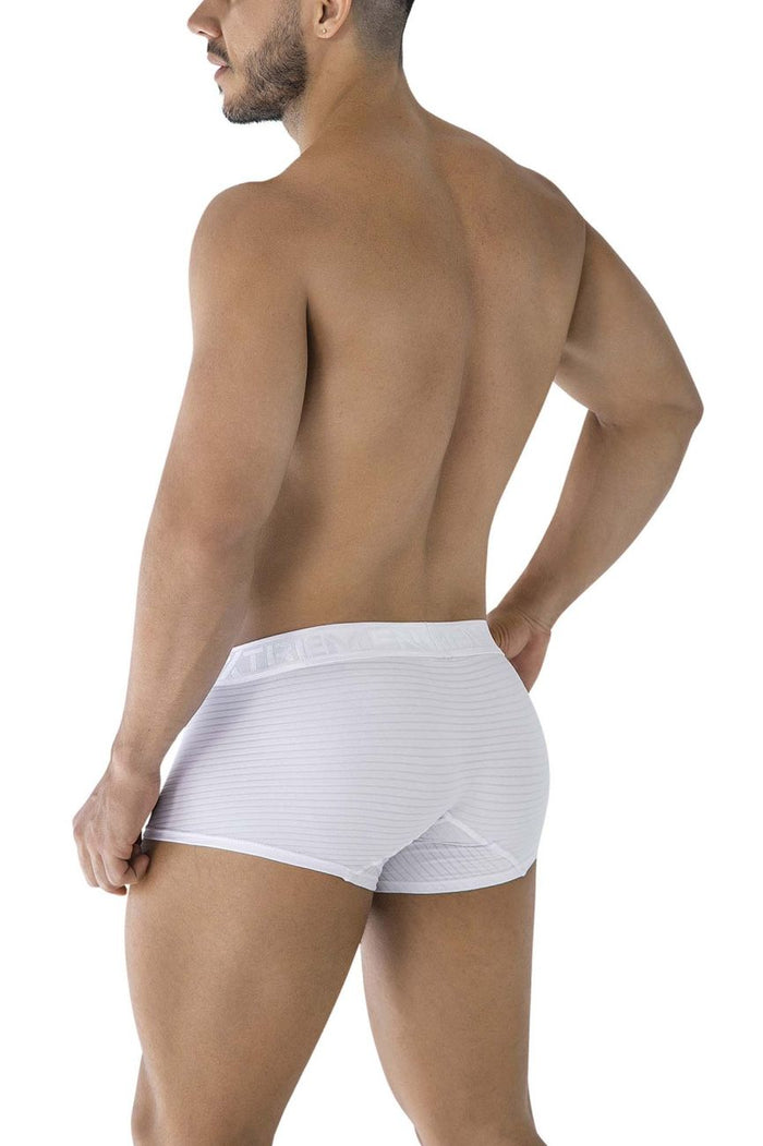 Clever Moda Xtremen 91209B Microfiber Trunks Color White